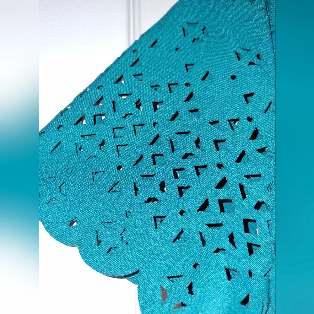 Lane Bryant Teal Midi Dress - Picture 4 of 4